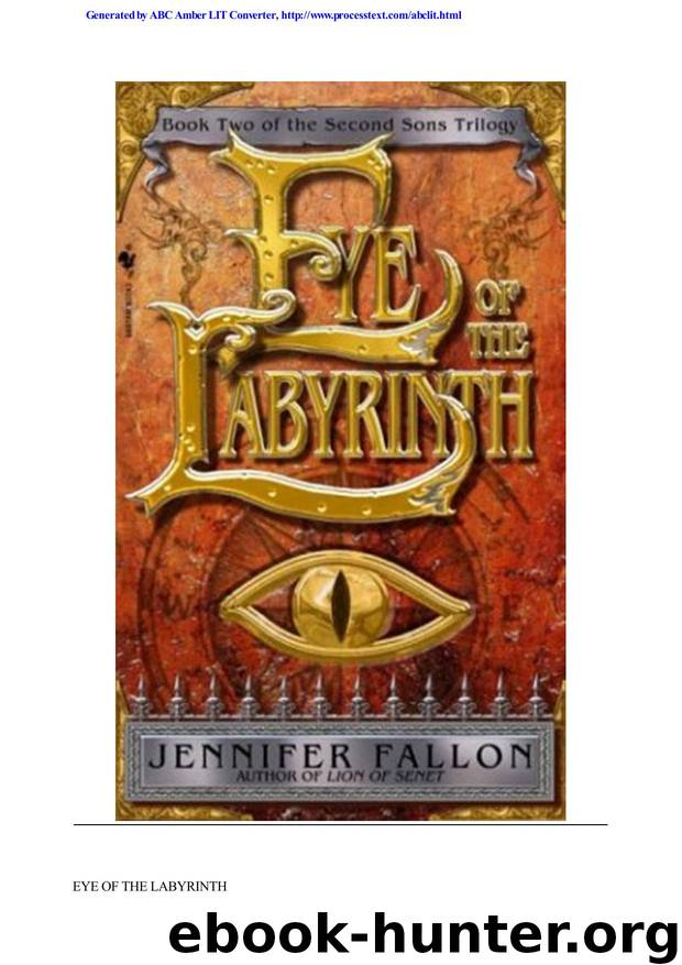 Fallon, Jennifer - Second Sons 02 by Eye of the Labyrinth