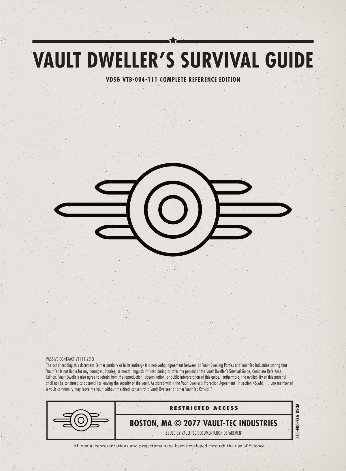 Fallout 4 Vault Dweller's Survival Guide by Prima Official Game Guide