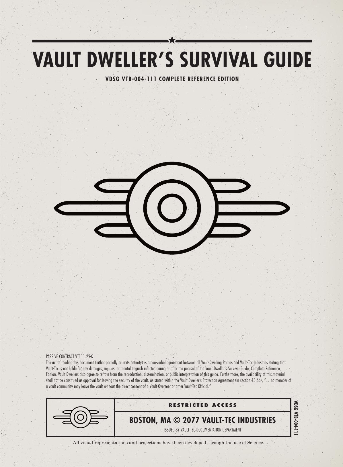 Fallout 4 Vault Dweller's Survival Guide by Unknown