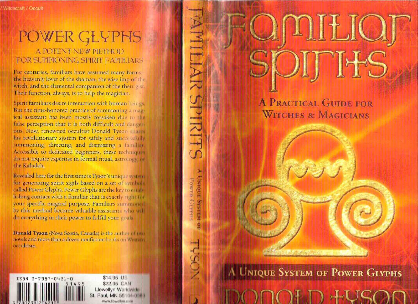 Familiar Spirits: A Practical Guide for Witches & Magicians by Donald Tyson