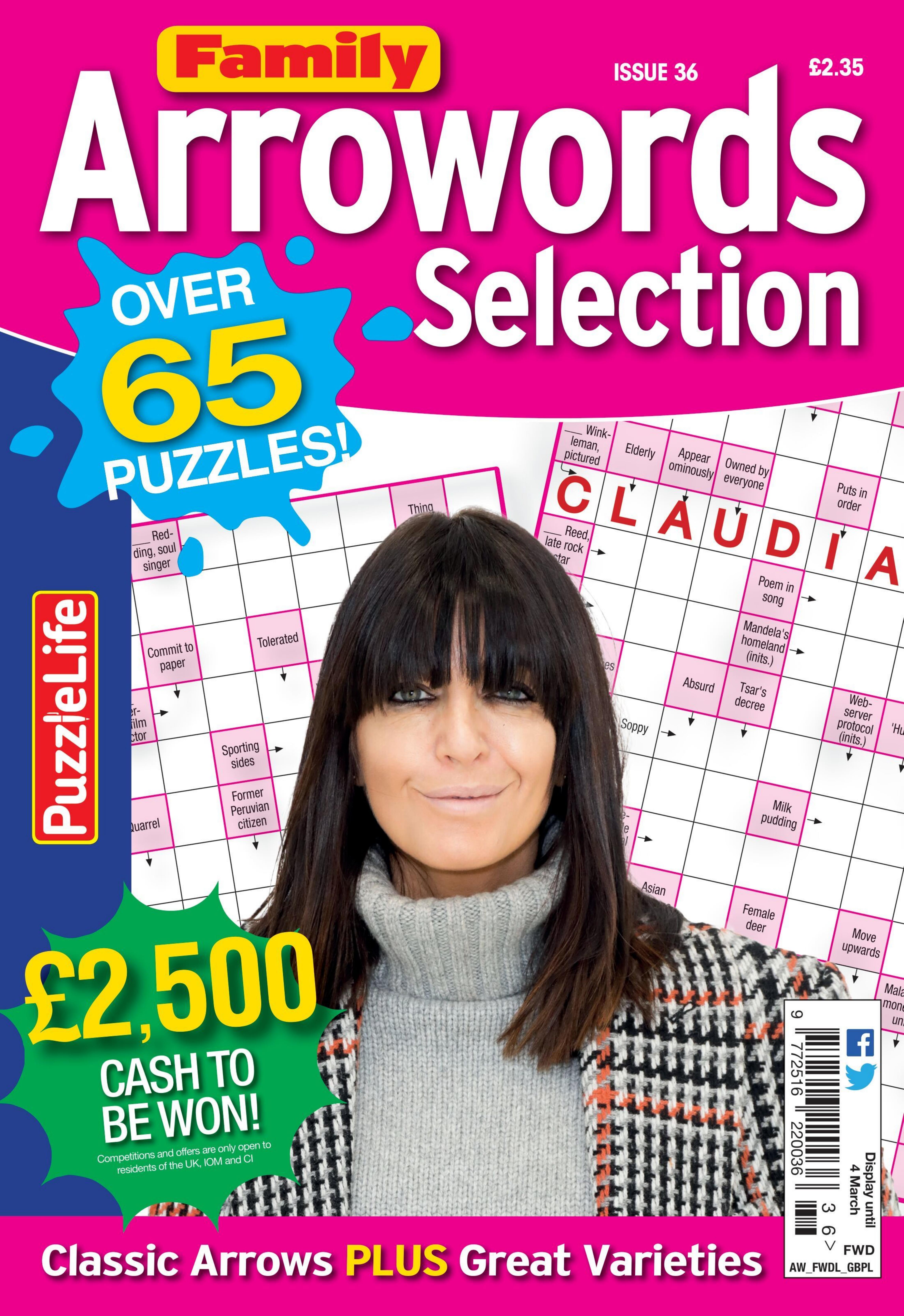 Family Arrowords Selection - 01 February 2021 by Unknow