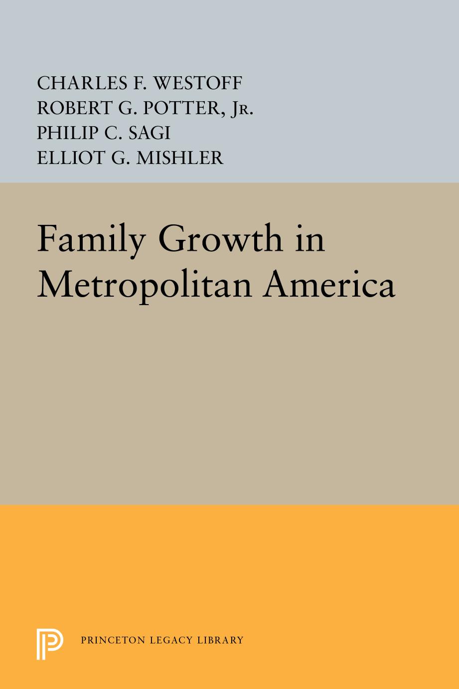 Family Growth in Metropolitan America by Charles F. Westoff