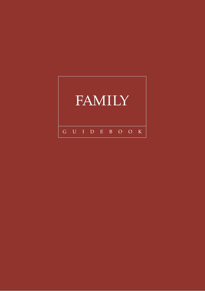 Family Guidebook by Unknown