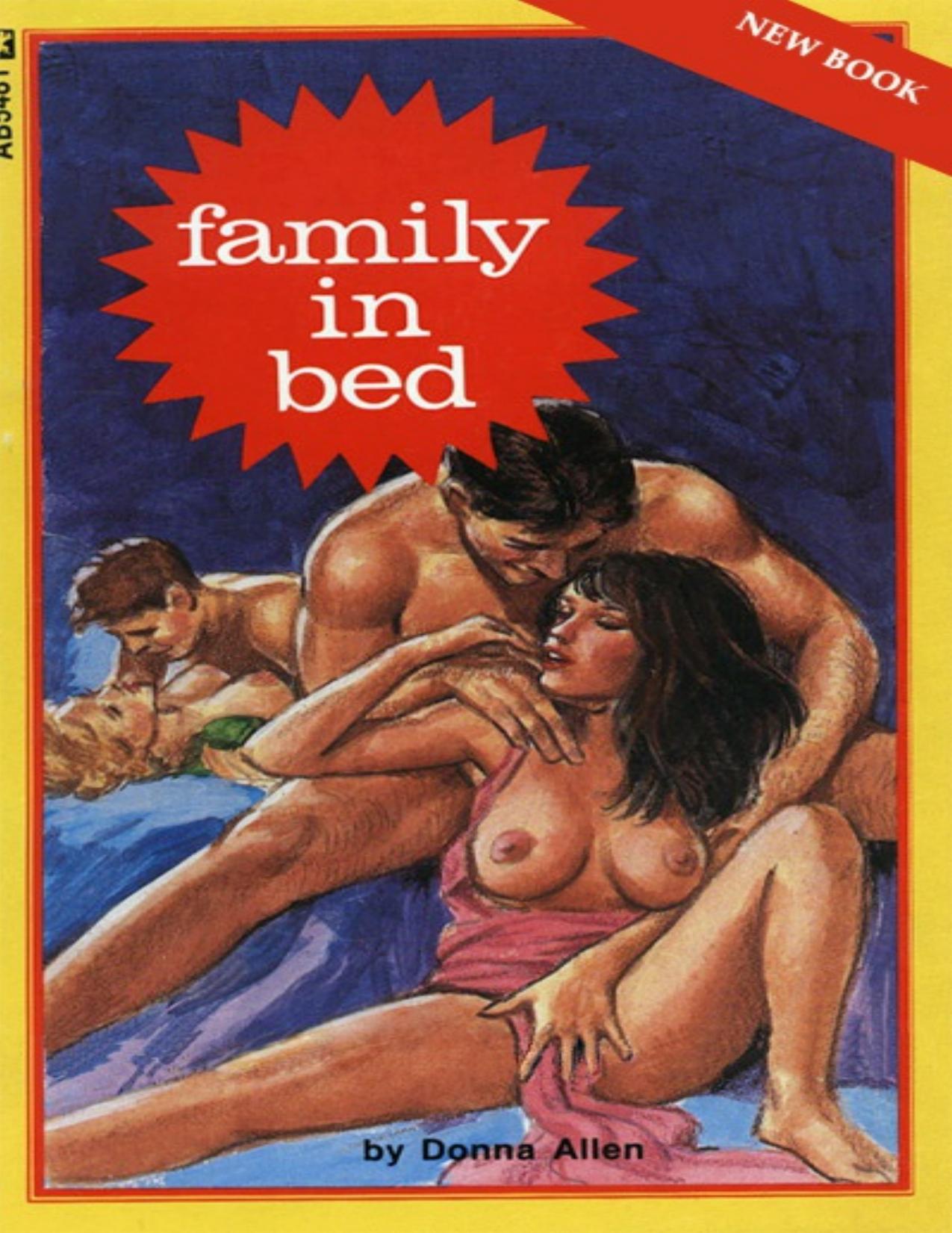 Family In Bed by Donna Allen