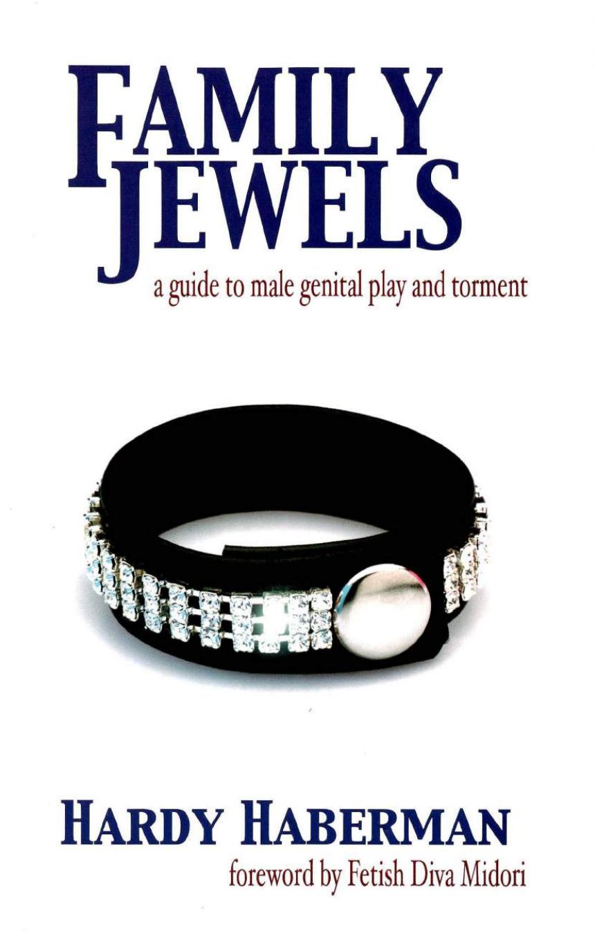 Family Jewels a guide to male genital play and torment by Hardy Haberman