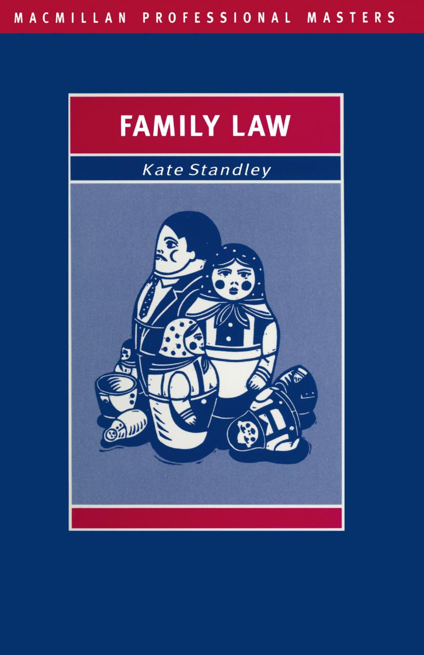 Family Law by Kate Standley (auth.)