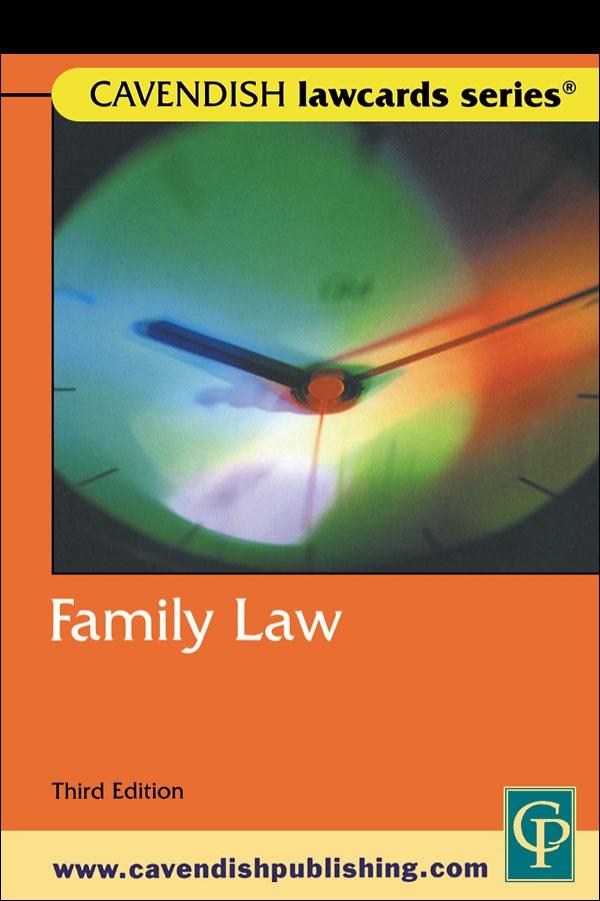Family LawCards 3ED (Lawcards) by Cavendish