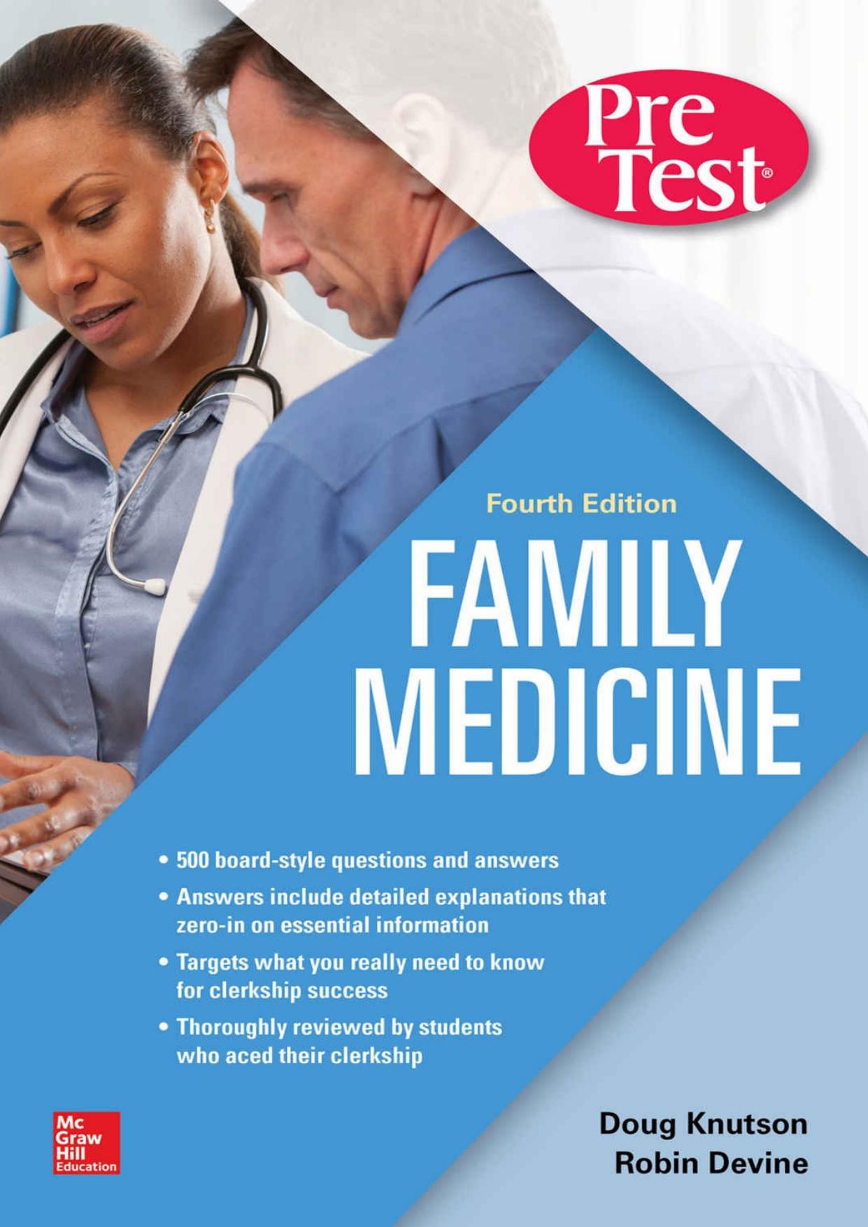 Family Medicine PreTest Self-Assessment And Review, 4th Edition by Unknow