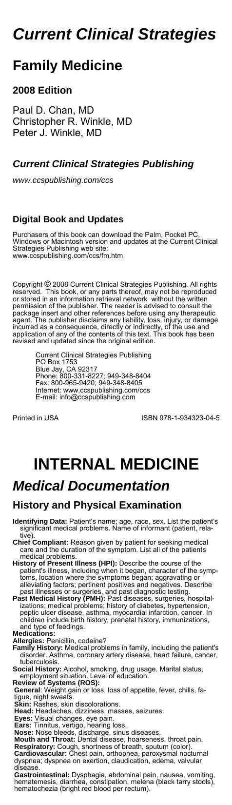 Family Medicine by Unknown