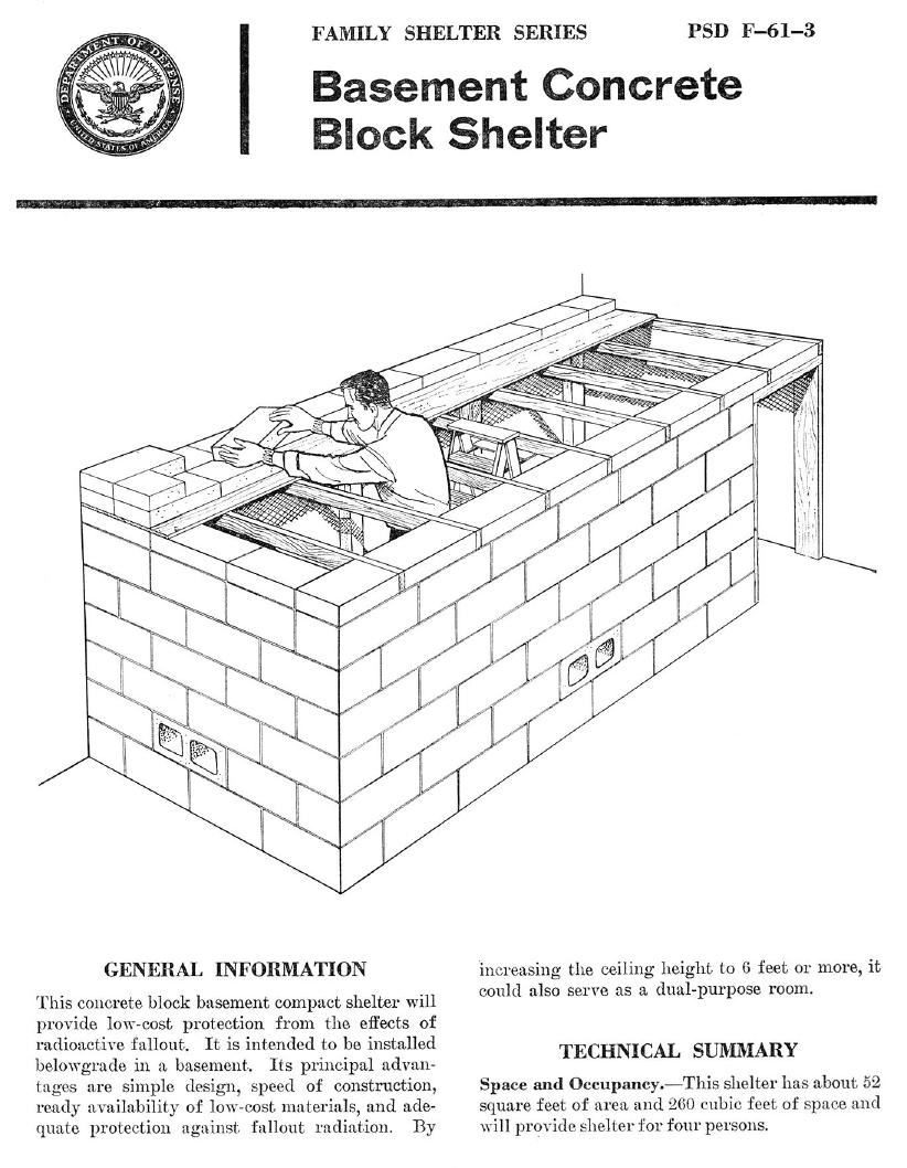 Family Shelter Series PSD F-61-3 by Unknown
