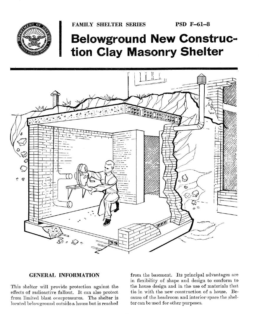 Family Shelter Series PSD F-61-8 by Unknown