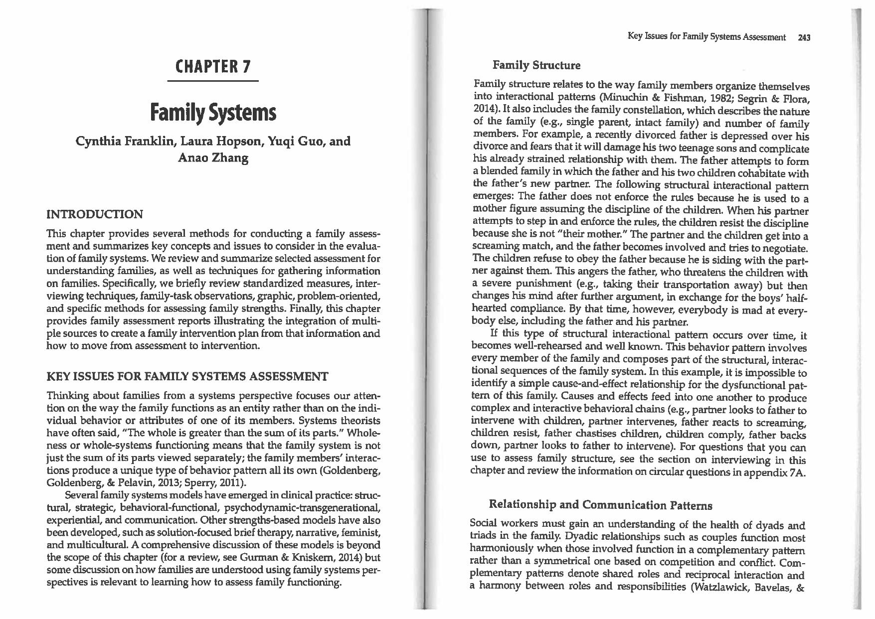 Family Systems by Cynthia Franklin Laura Hopson Yuqi Guo Anao Zhang