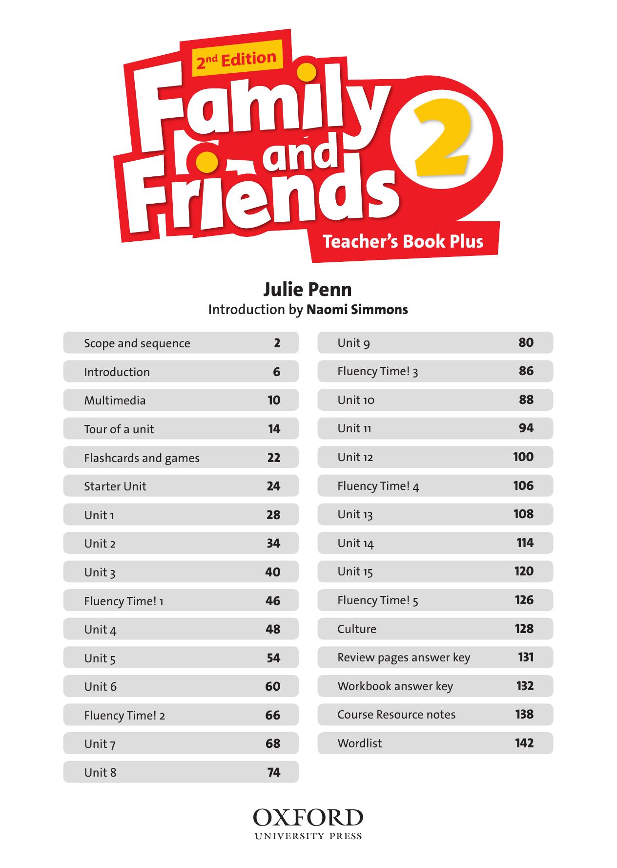 Family and Friends 2 2nd Teacher's Book by Unknown