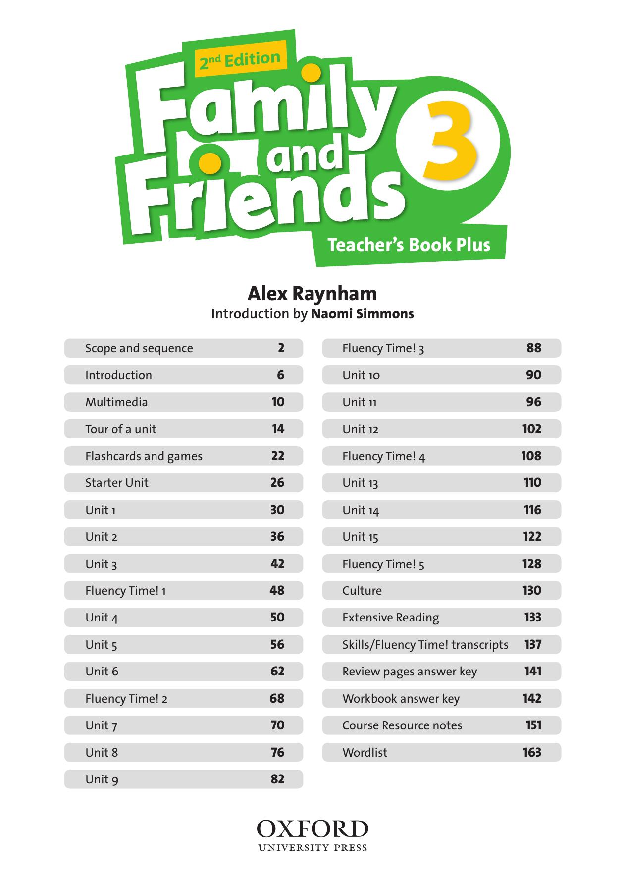 Family and Friends 3 2nd Teacher's Book by Unknown