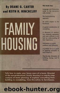 Family housing by Carter Deane G. 1894- & Hinchcliff K. H. (Keith Harry)
