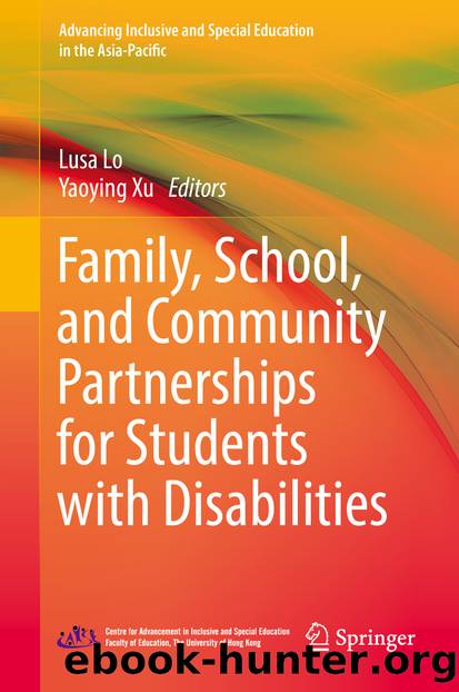 Family, School, and Community Partnerships for Students with Disabilities by Unknown