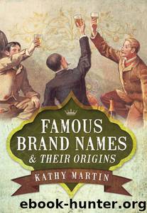 Famous Brand Names and Their Origins by Kathy Martin