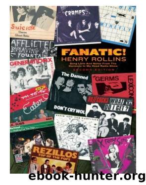 Fanatic!, Volume 1 by Henry Rollins
