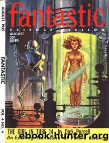 Fantastic Science Fiction August 1955 by Purcell Dick & Marks Winston & Herbert Frank & Fairman Paul W. & Lesser Milton