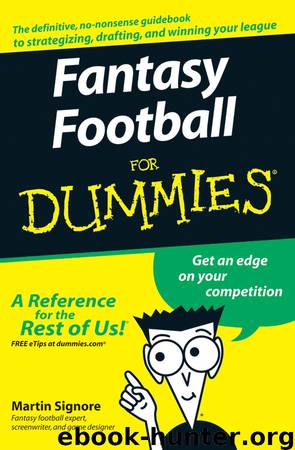 Fantasy Football For Dummies by Martin Signore