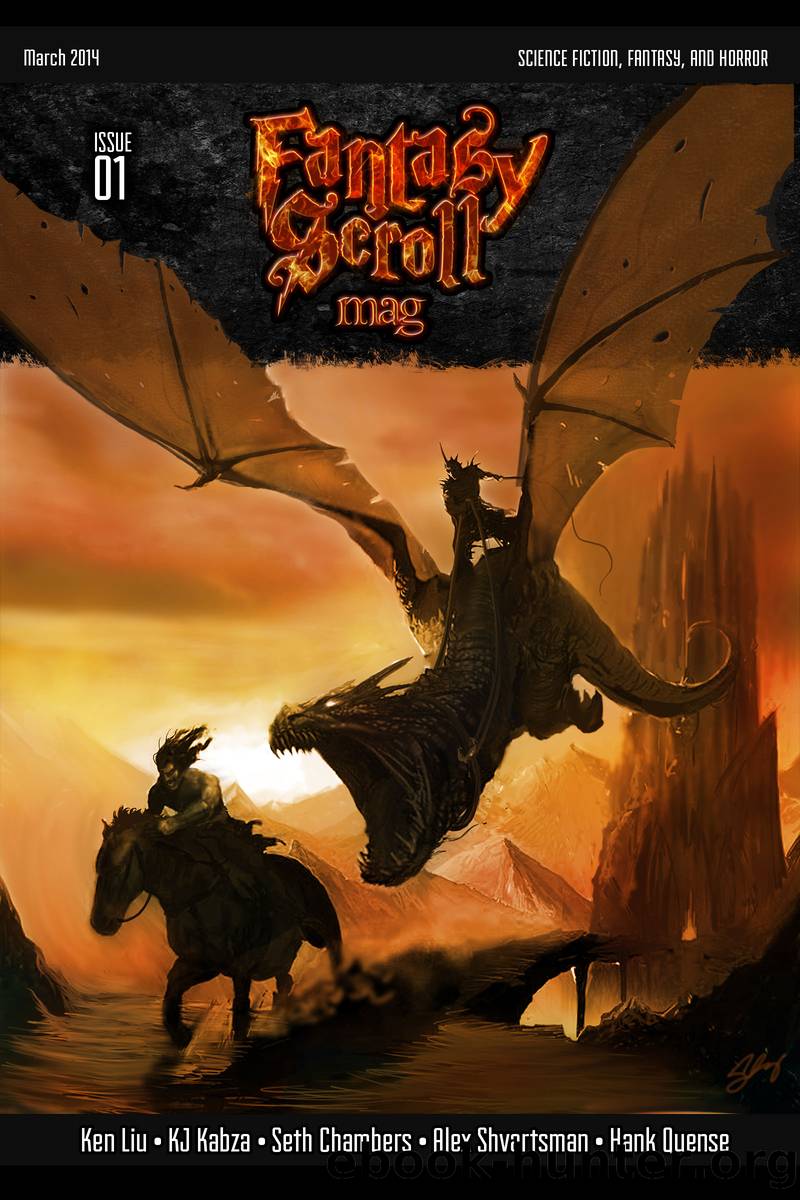 Fantasy Scroll Magazine Issue #1 by Iulian Ionescu