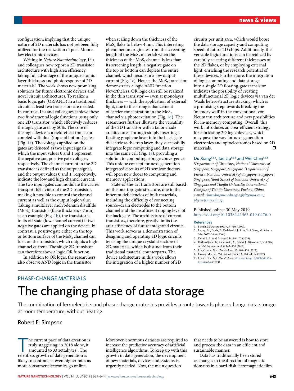 Far-reaching effects from carbon nanotubes by Iseult Lynch