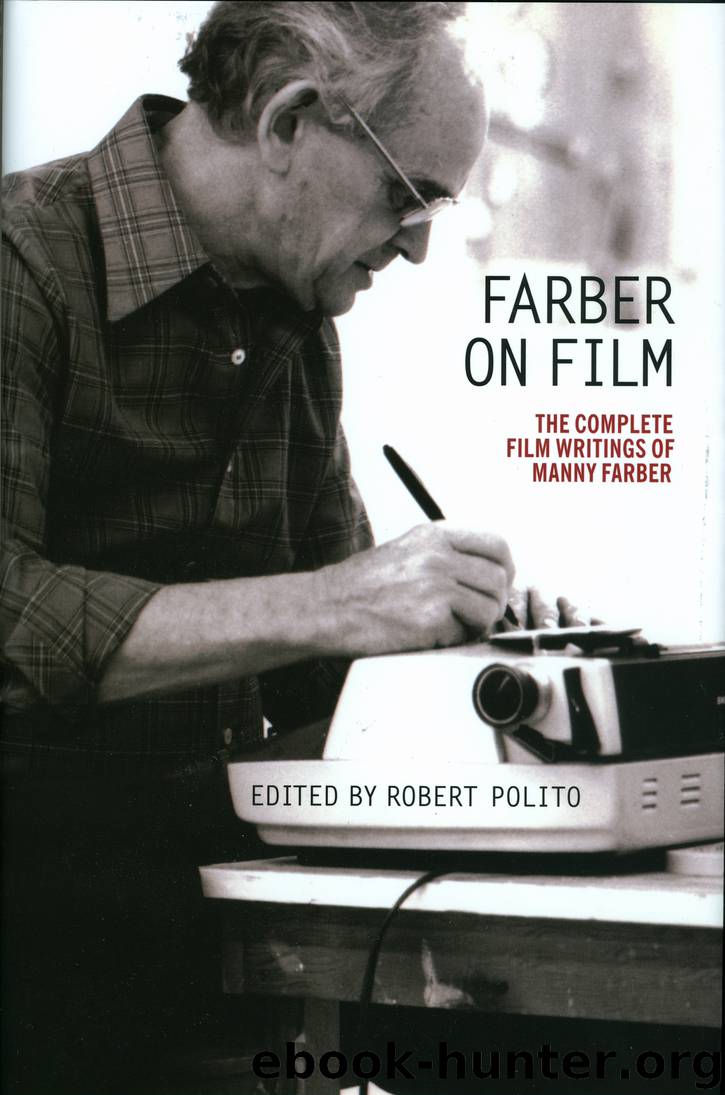 Farber on Film by Farber Manny