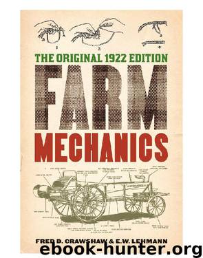 Farm Mechanics by Fred D. Crawshaw E W. Lehmann