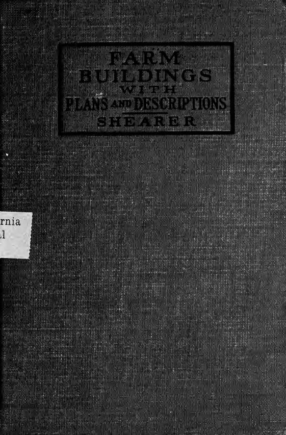 Farm buildings, with plans and descriptions by Shearer Herbert A