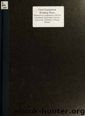 Farm equipment welding plans by unknow