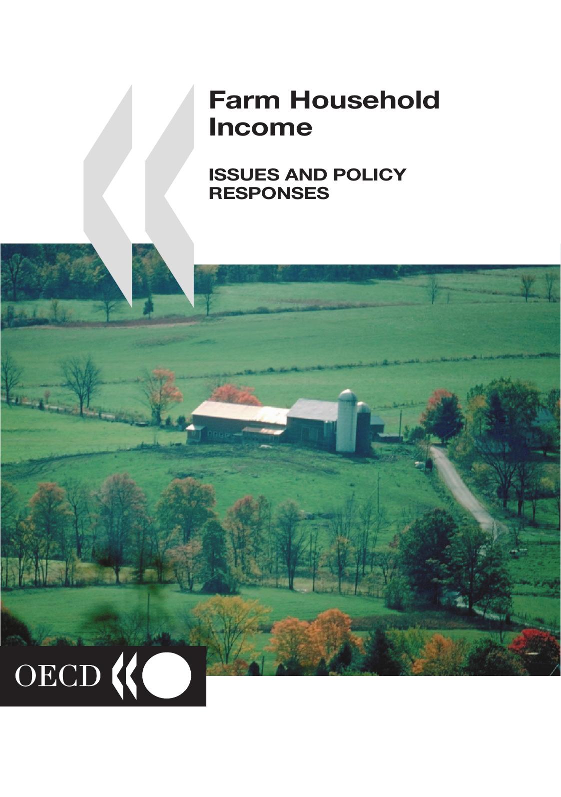 Farm household income : issues and policy responses by OECD