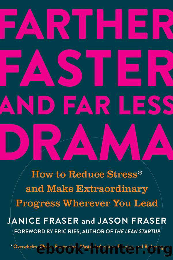 Farther, Faster, and Far Less Drama by Janice Fraser