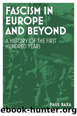 Fascism in Europe and Beyond by Baxa Paul;