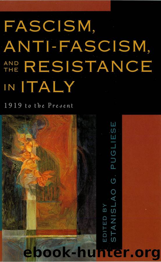 Fascism, Anti-Fascism, and the Resistance in Italy by Unknown