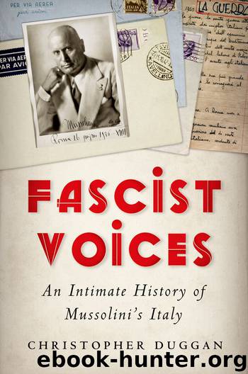 Fascist Voices by Duggan Christopher