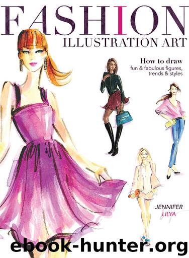 Fashion Illustration Art by Jennifer Lilya