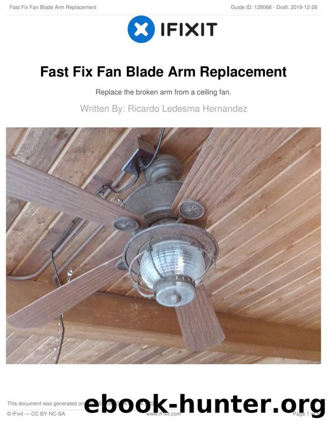 Fast Fix Fan Blade Arm Replacement by Unknown