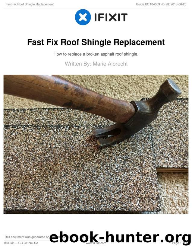 Fast Fix Roof Shingle Replacement by Unknown
