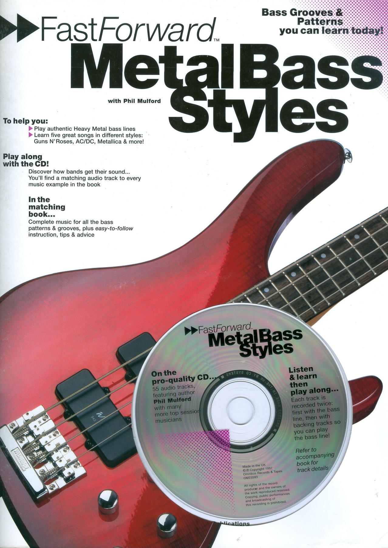 Fast Forward Metal Bass Styles (Fast Forward (Music Sales)) by Phil Mulford