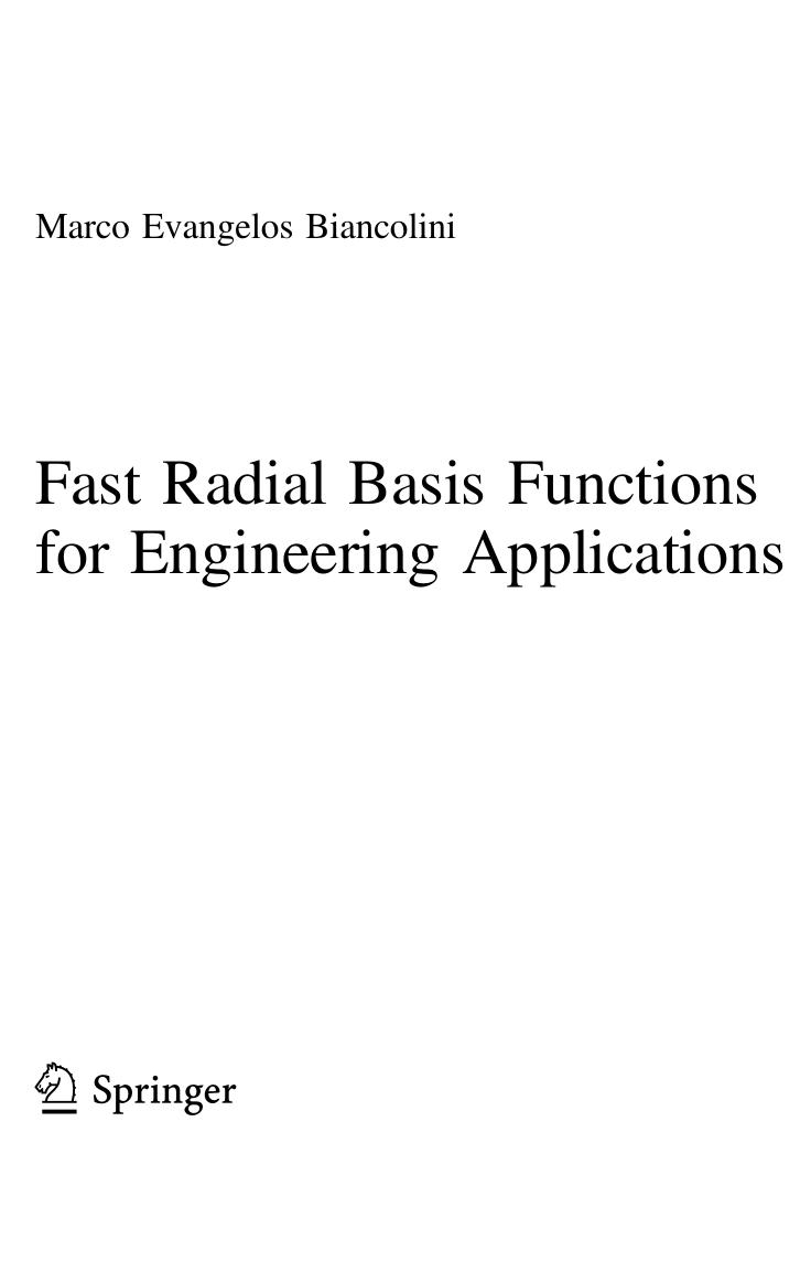 Fast Radial Basis Functions for Engineering Applications by Marco Evangelos Biancolini