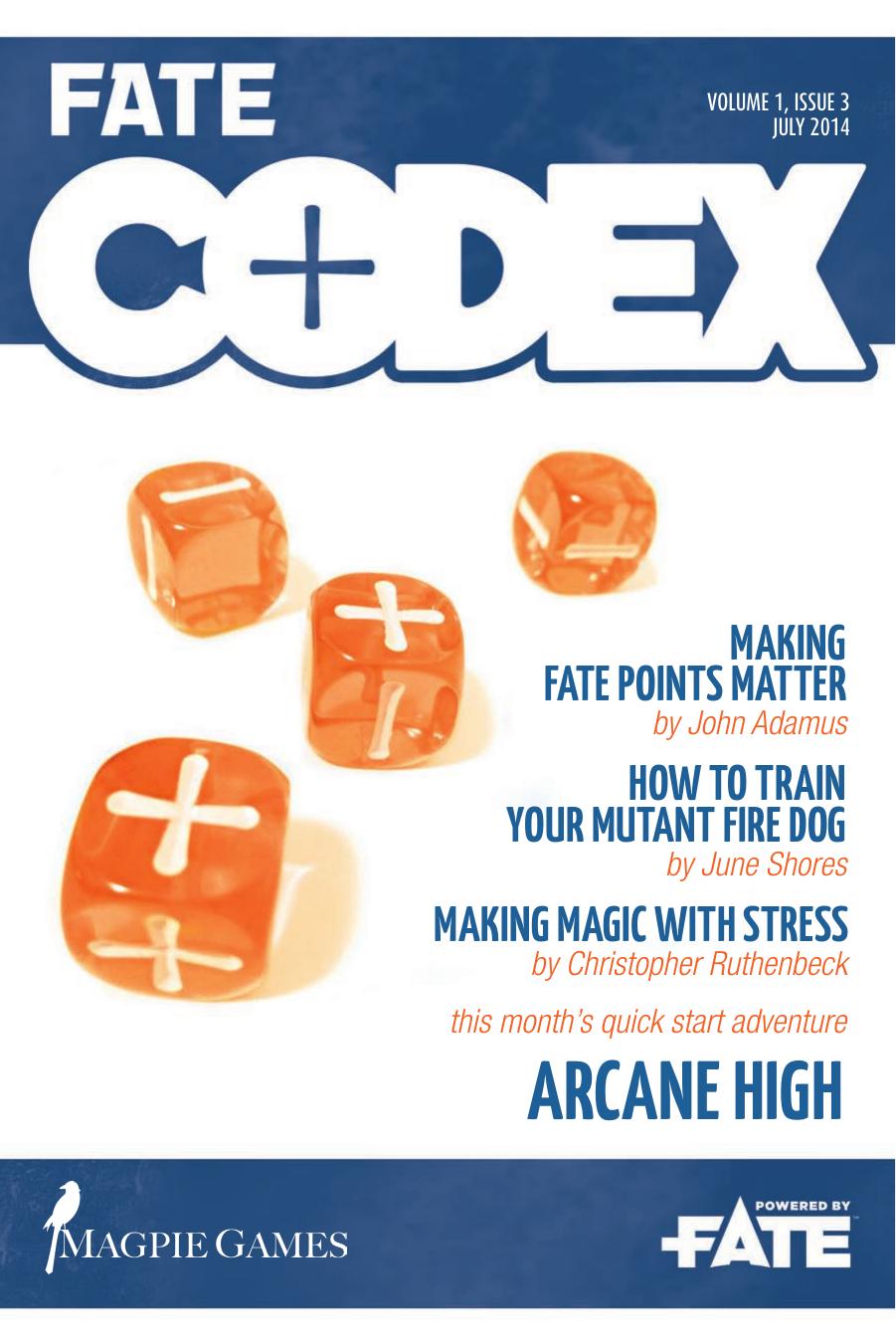 Fate Codex by Vol 1 Issue 3