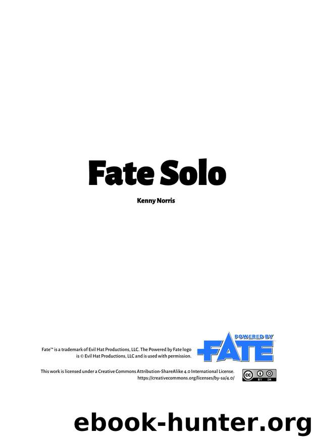 Fate Solo by Kenny Norris