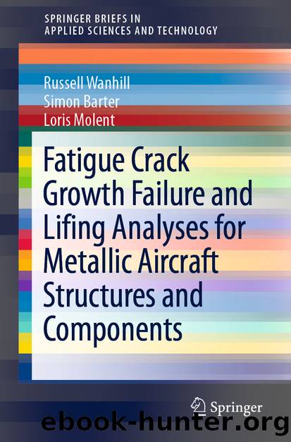 Fatigue Crack Growth Failure and Lifing Analyses for Metallic Aircraft Structures and Components by Russell Wanhill & Simon Barter & Loris Molent