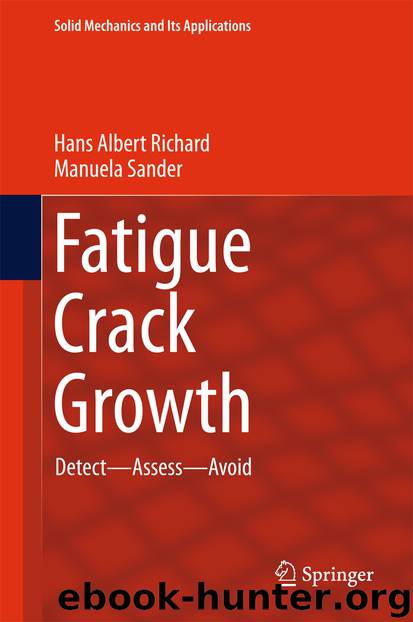 Fatigue Crack Growth by Hans Albert Richard & Manuela Sander