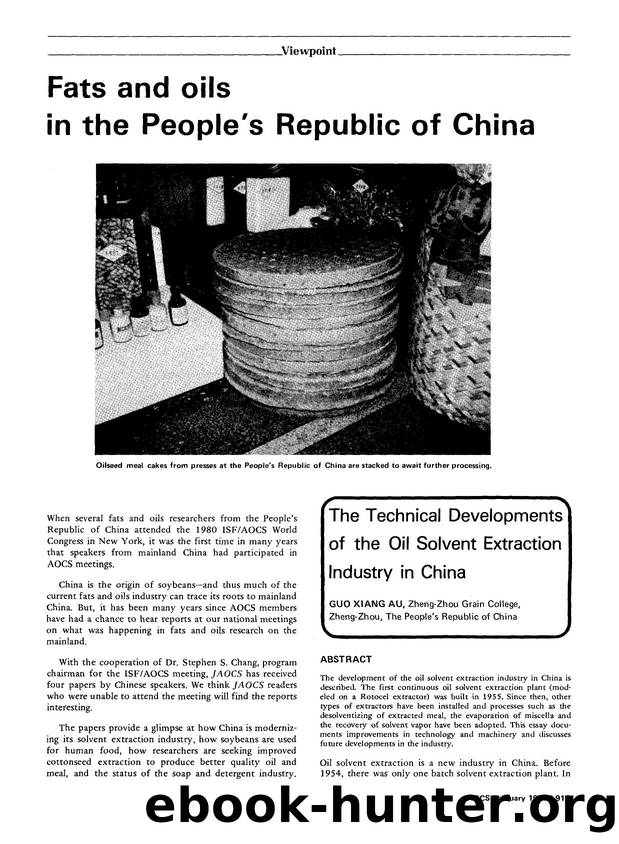 Fats and Oils in The People&#x2019;s Republic of China by Unknown