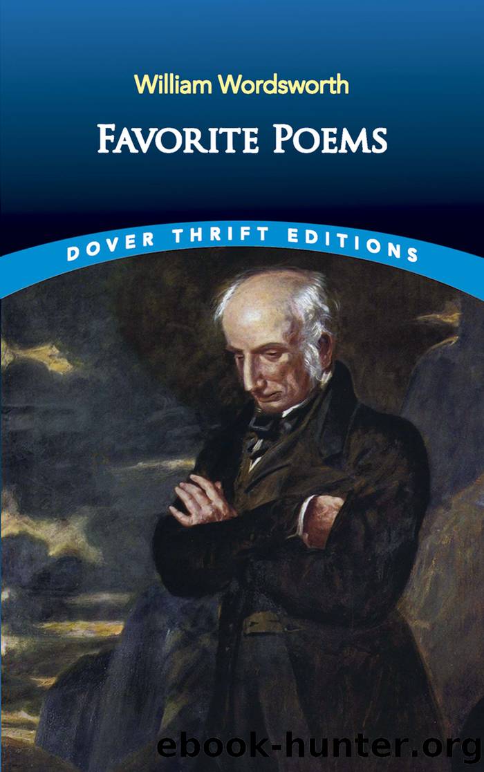 Favorite Poems by William Wordsworth & Dover Thrift Editions