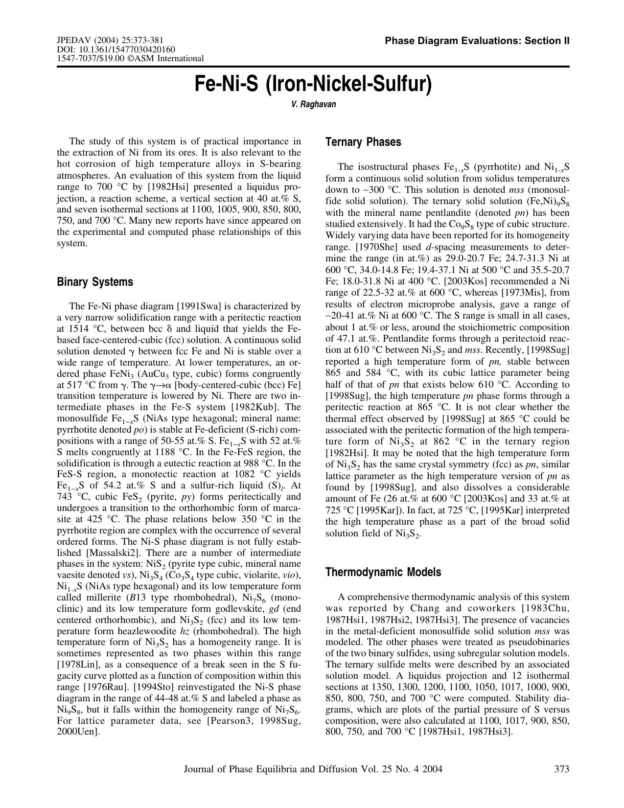 Fe-Ni-S (iron-nickel-sulfur) by Unknown