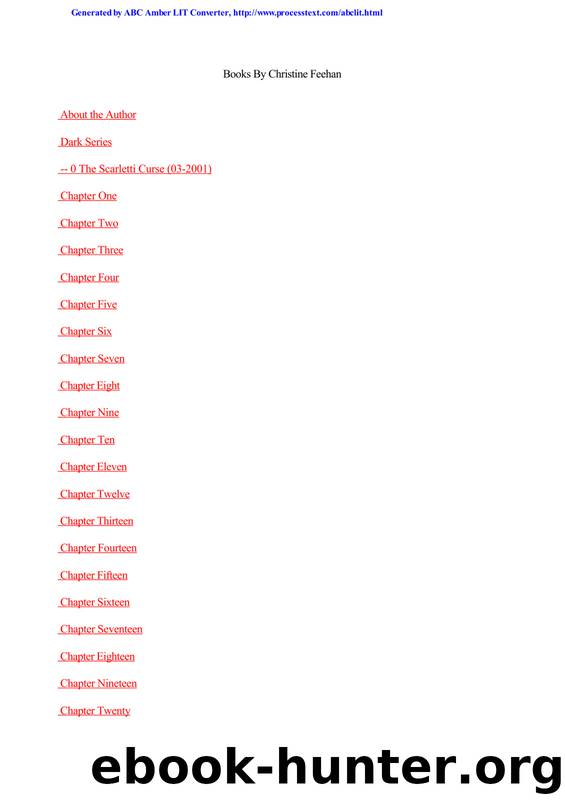 Feehan, Christine - Dark 00 by Feehan Christine