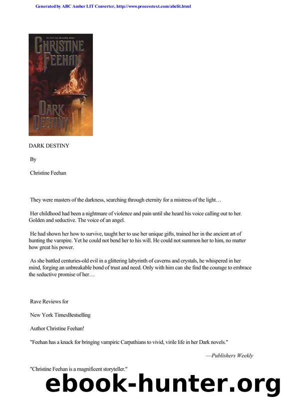 Feehan, Christine - Dark 13 by Feehan Christine