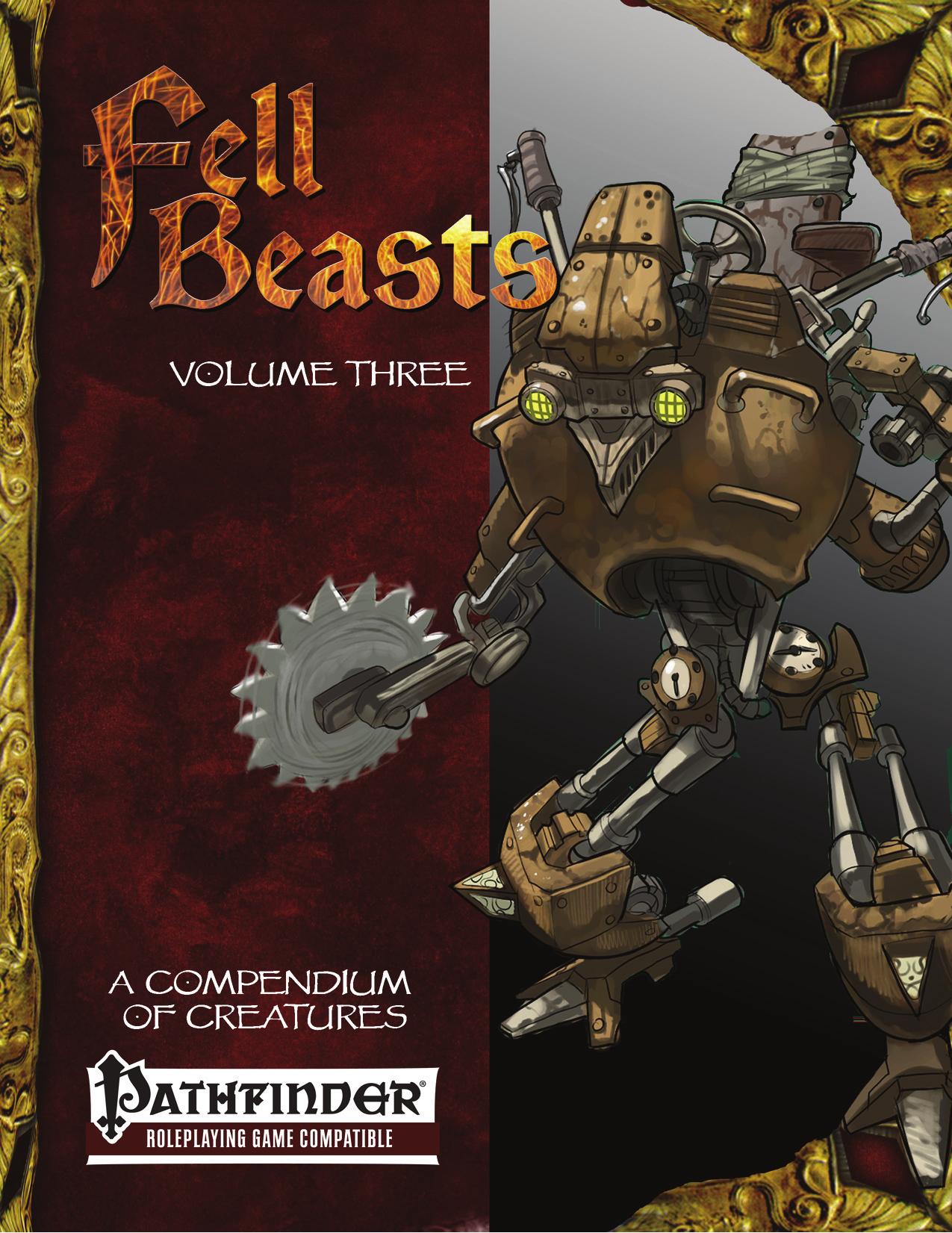 Fell Beasts, Volume 3 by Adamant Entertainment